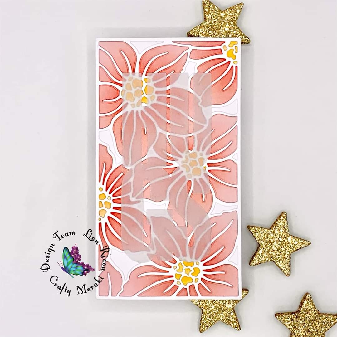 Crafty Meraki Lenten Rose Mini Slimline Para-Dies - Crafty Meraki