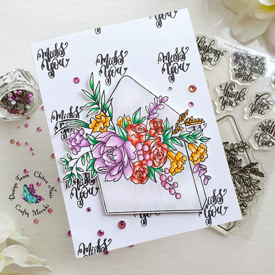Crafty Meraki Paper Hugs Stamp set - Crafty Meraki