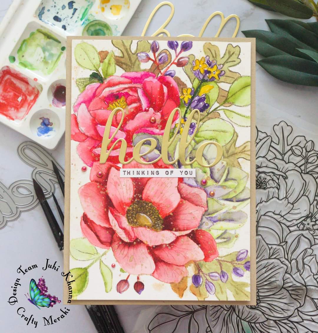 Crafty Meraki Penelope's Garden Stamp set - Crafty Meraki