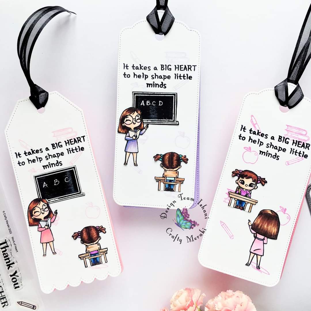 Crafty Meraki Work of Heart Stamp set - Crafty Meraki