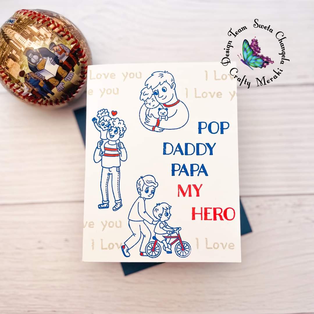 Crafty Meraki My Hero Stamp set - Crafty Meraki