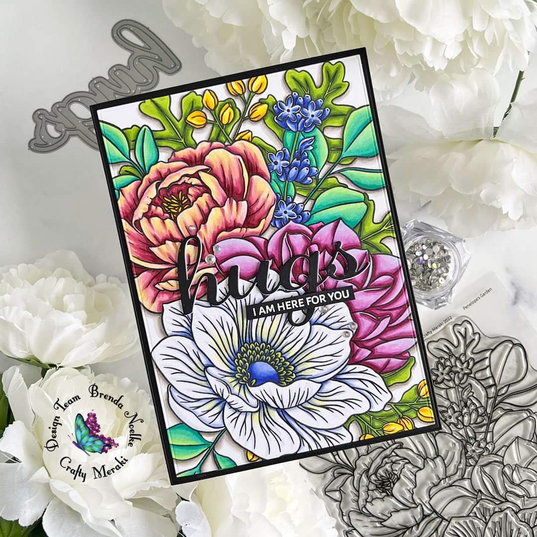 Crafty Meraki Penelope's Garden Stamp set - Crafty Meraki