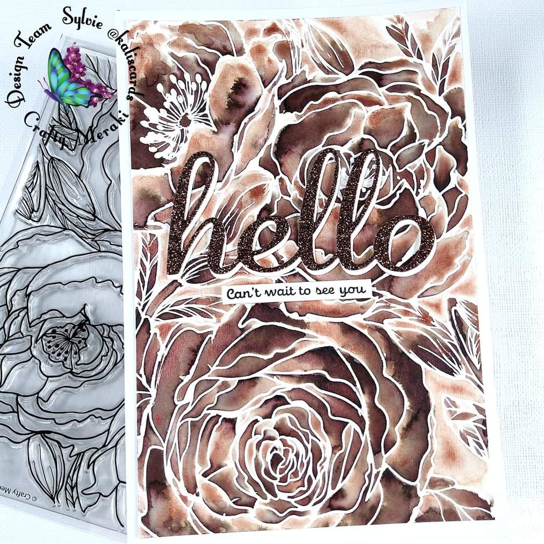 Crafty Meraki Monet's Garden stamp set - Crafty Meraki