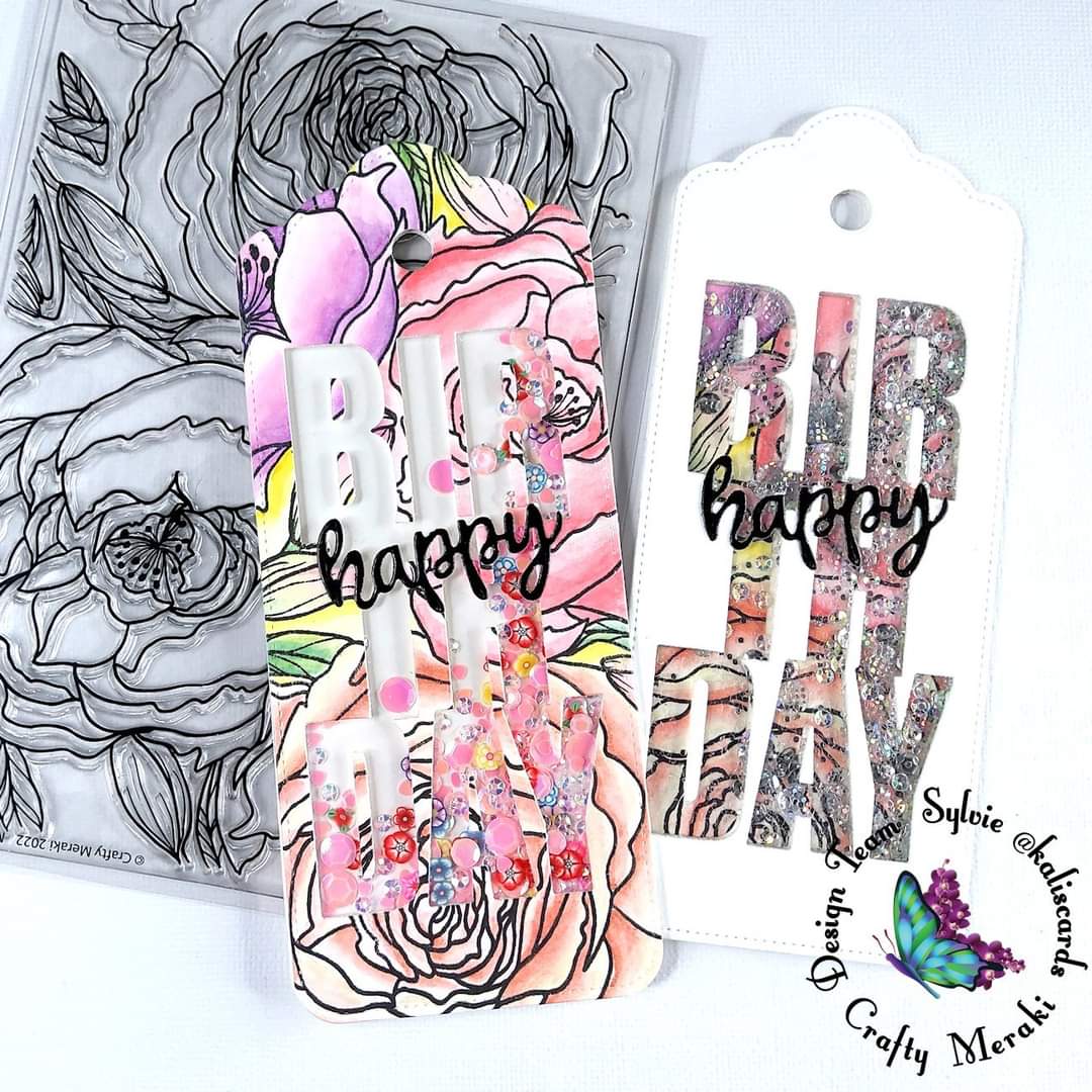Crafty Meraki Monet's Garden stamp set - Crafty Meraki