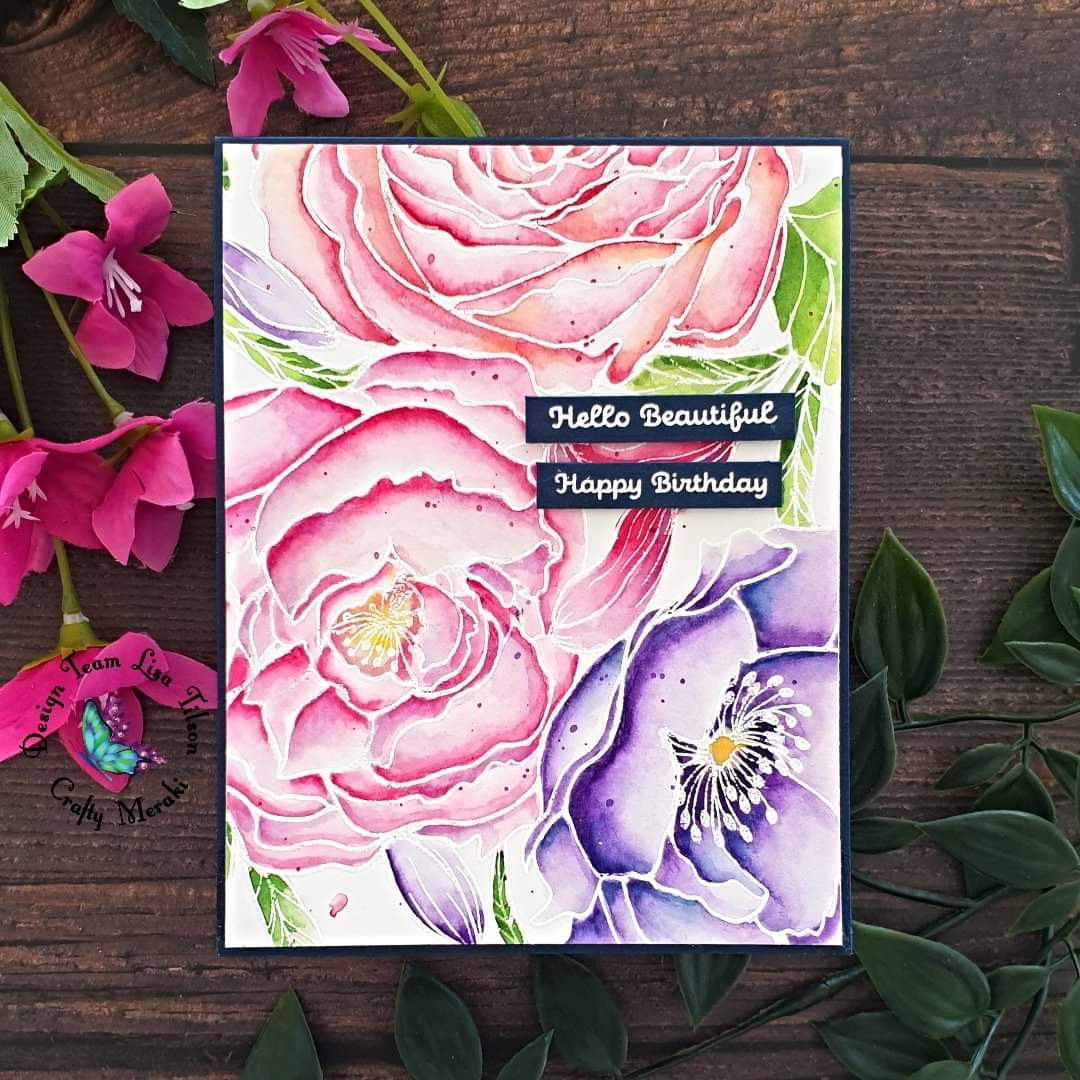 Crafty Meraki Monet's Garden stamp set - Crafty Meraki