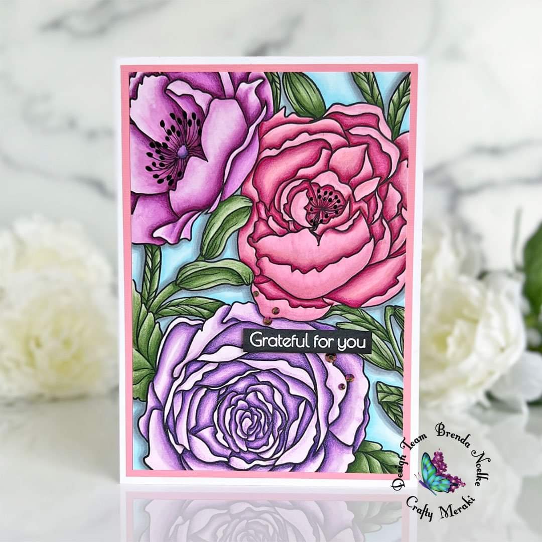 Crafty Meraki Monet's Garden stamp set - Crafty Meraki