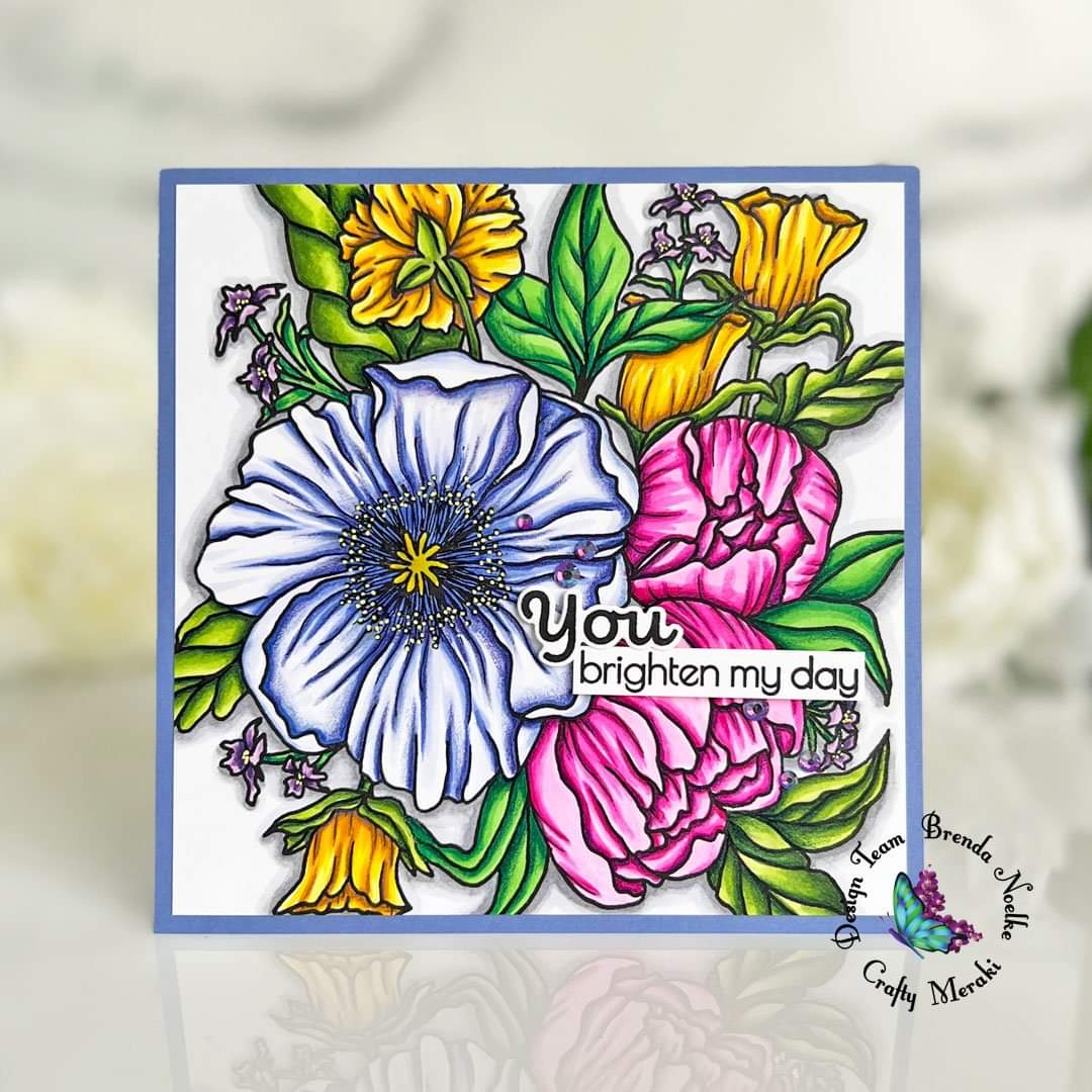 Crafty Meraki Bold and Beautiful stamp set - Crafty Meraki