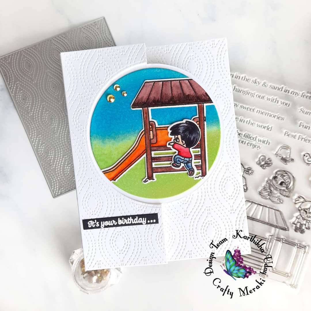Crafty Meraki It's playtime Stamp set - Crafty Meraki