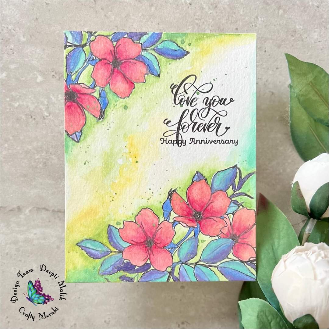Crafty Meraki Happy Hello stamp set - Crafty Meraki