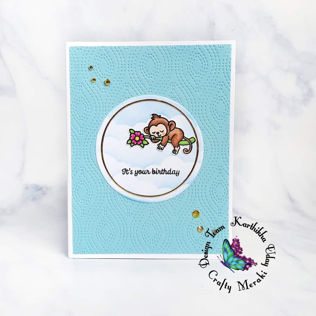 Crafty Meraki True Chimpion stamp set - Crafty Meraki