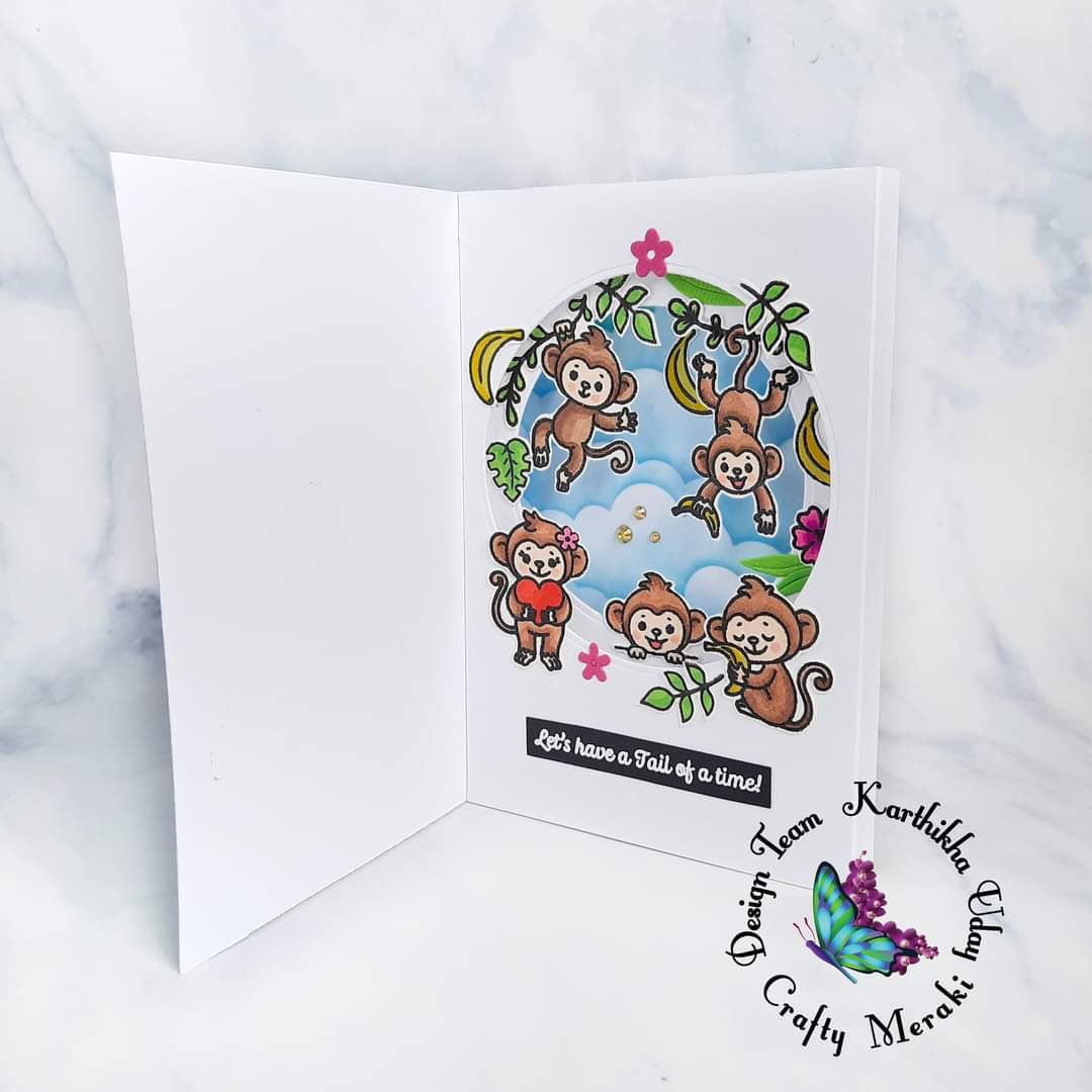 Crafty Meraki True Chimpion stamp set - Crafty Meraki