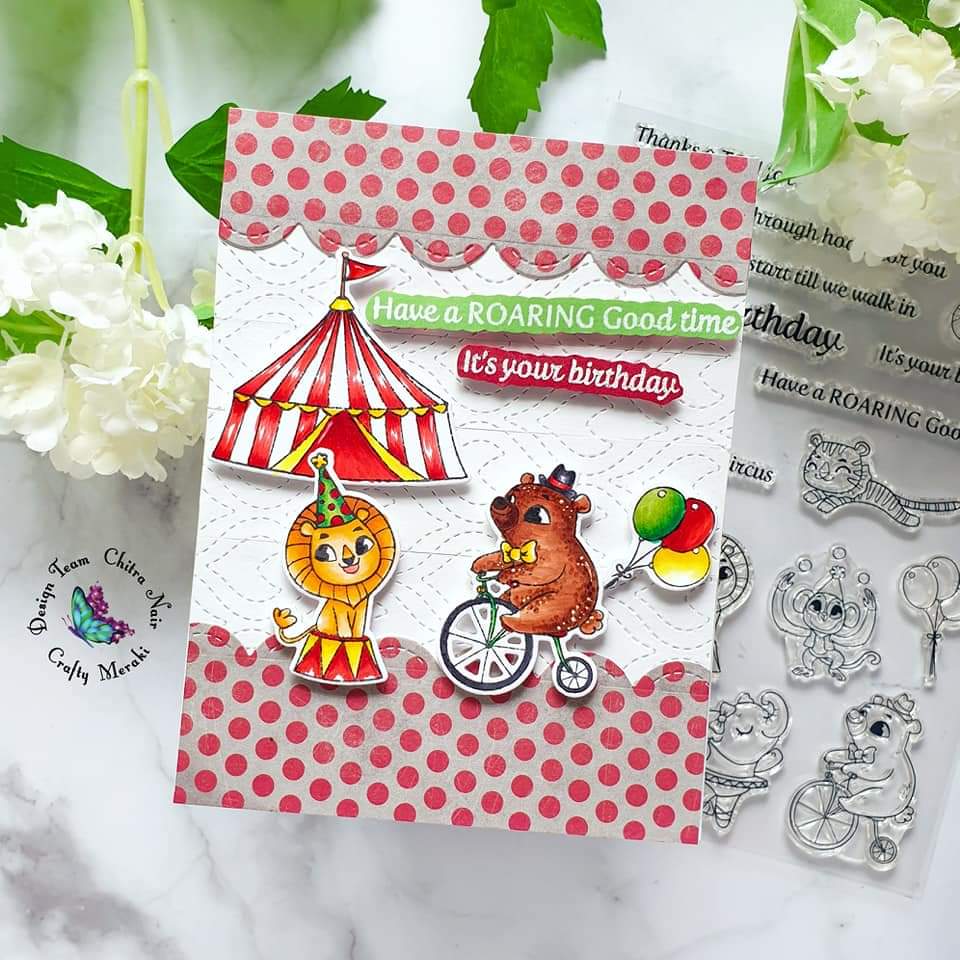 Crafty Meraki Roaring Good time stamp set - Crafty Meraki