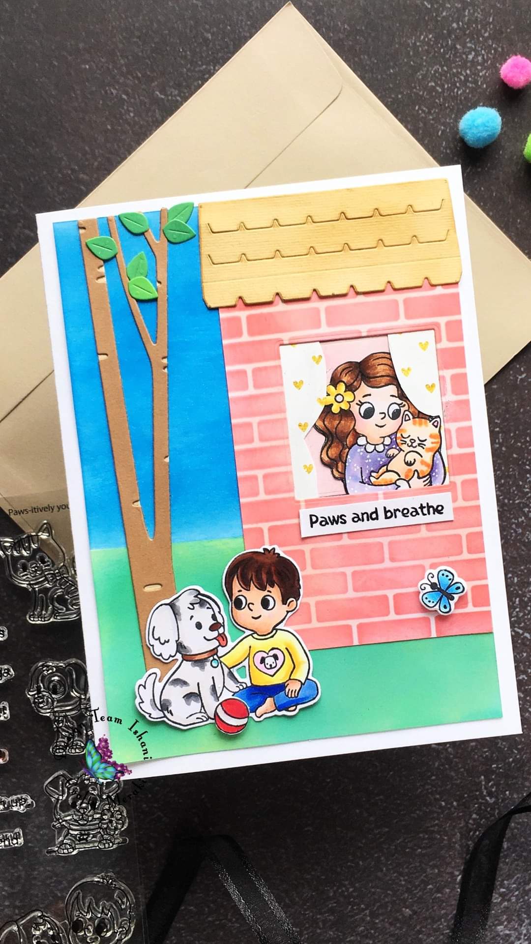 Crafty Meraki Paws-itively Yours Stamp set - Crafty Meraki