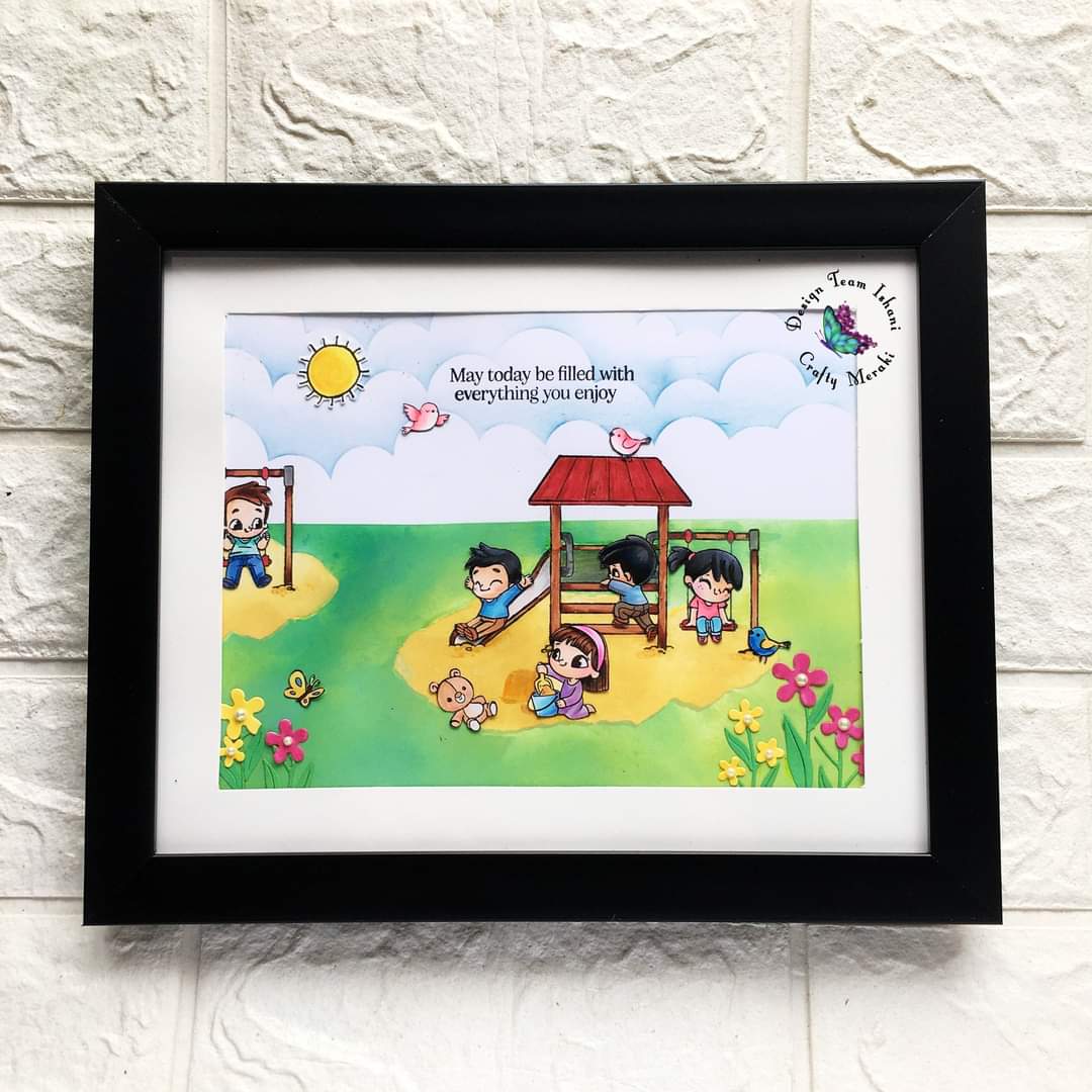 Crafty Meraki It's playtime Stamp set - Crafty Meraki