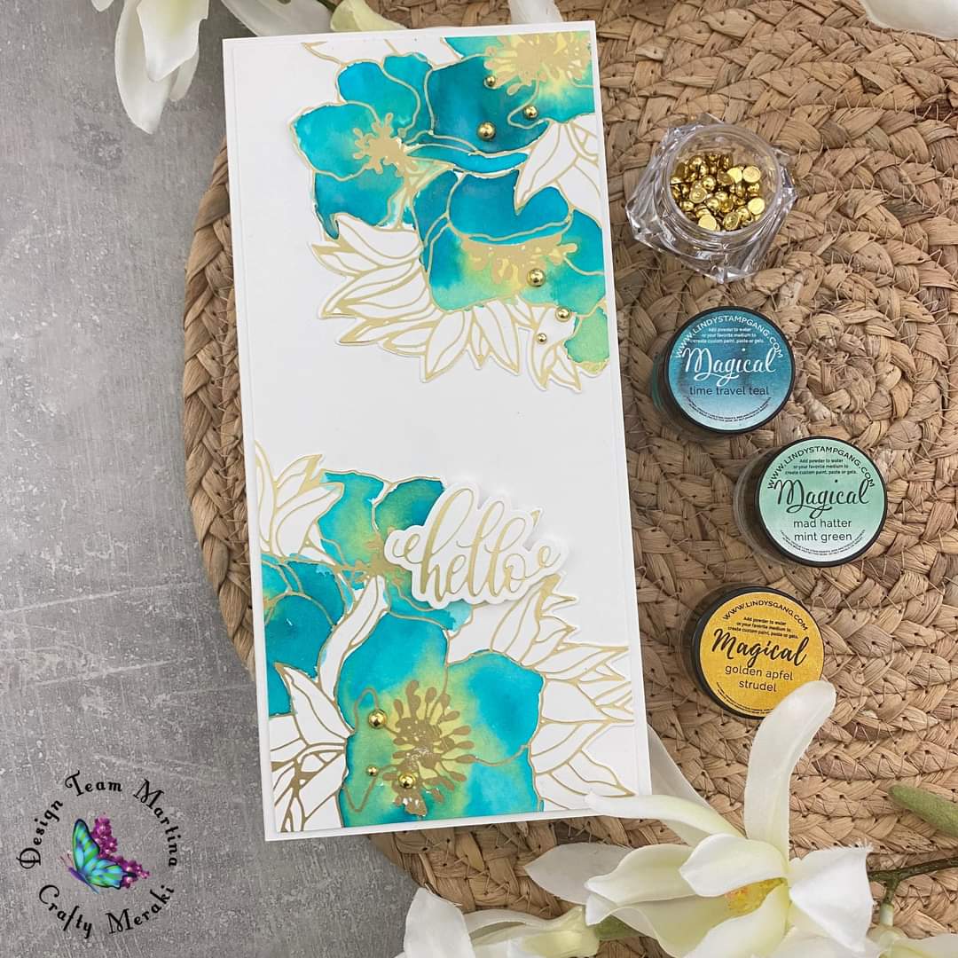 Crafty Meraki Elegance Hot Foil Plate - Crafty Meraki