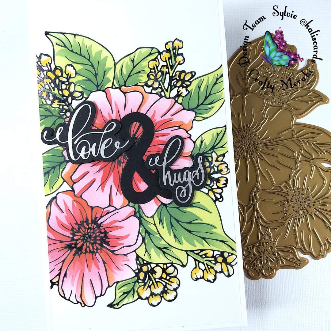 Crafty Meraki Love Forever Layering Stencil set - Crafty Meraki
