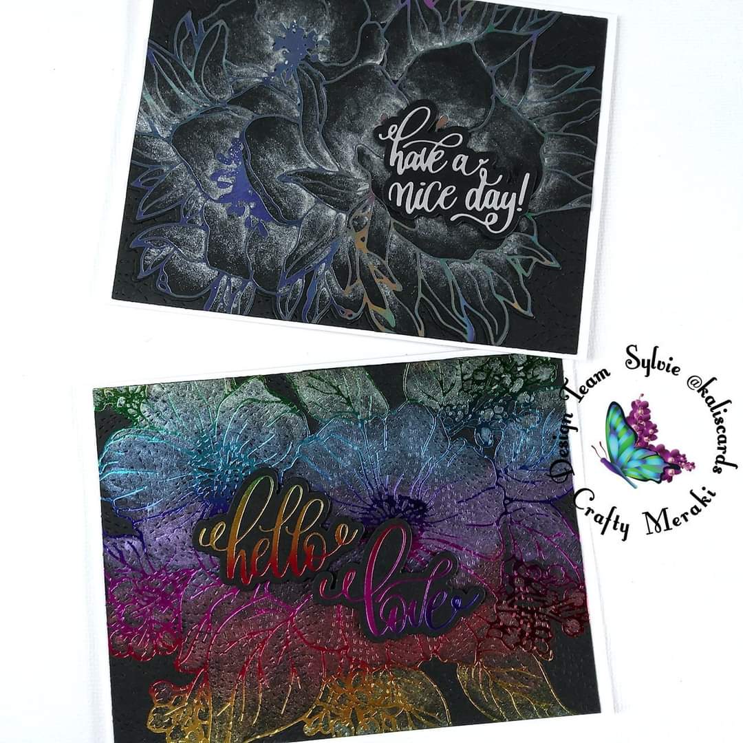 Crafty Meraki Handmade Love hot foil plate - Crafty Meraki