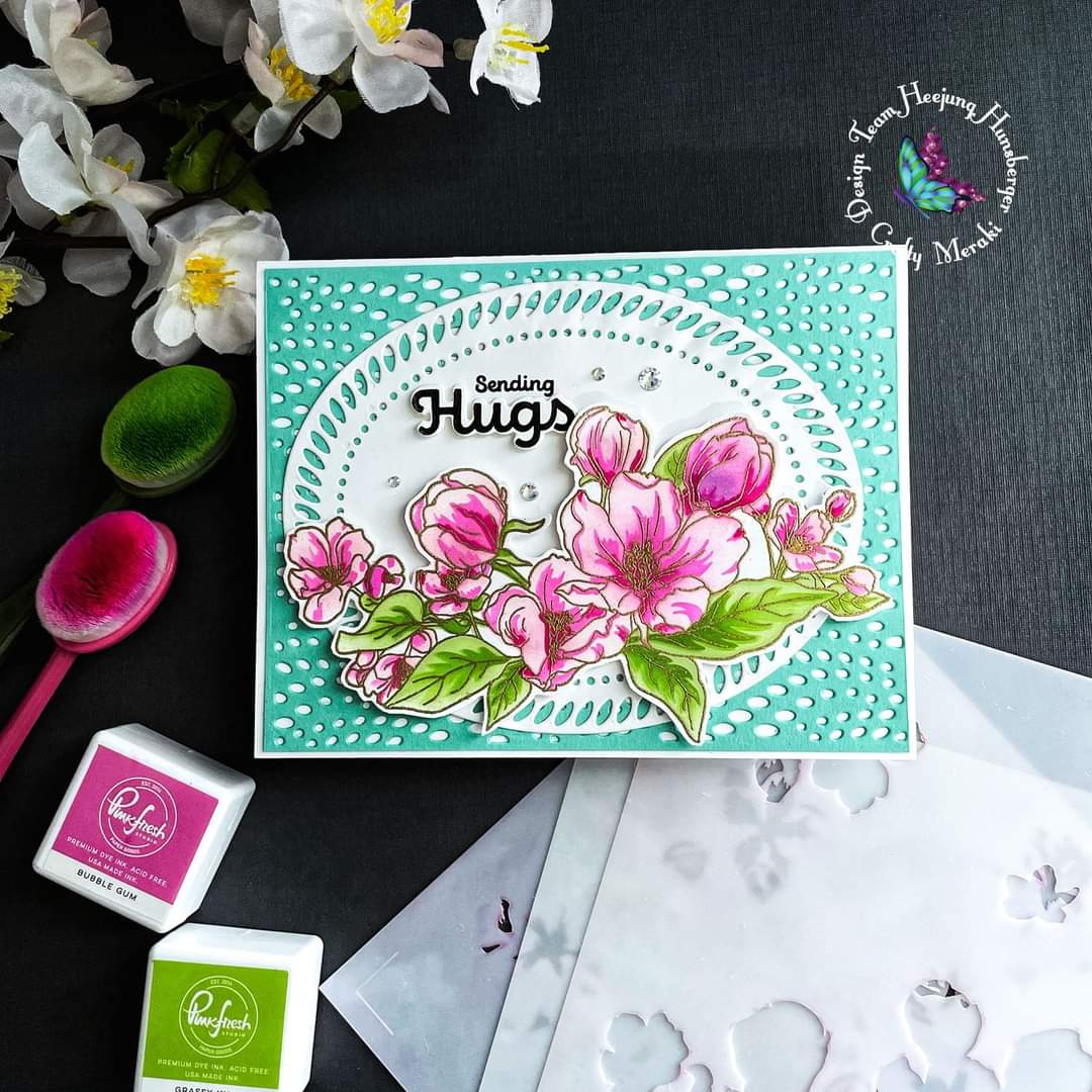 Crafty Meraki You Inspire Me Layering Stencil set - Crafty Meraki