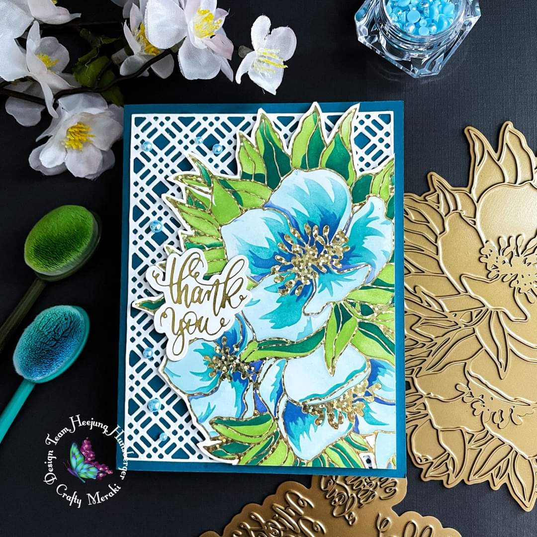 Crafty Meraki Elegance Layering Stencil set - Crafty Meraki