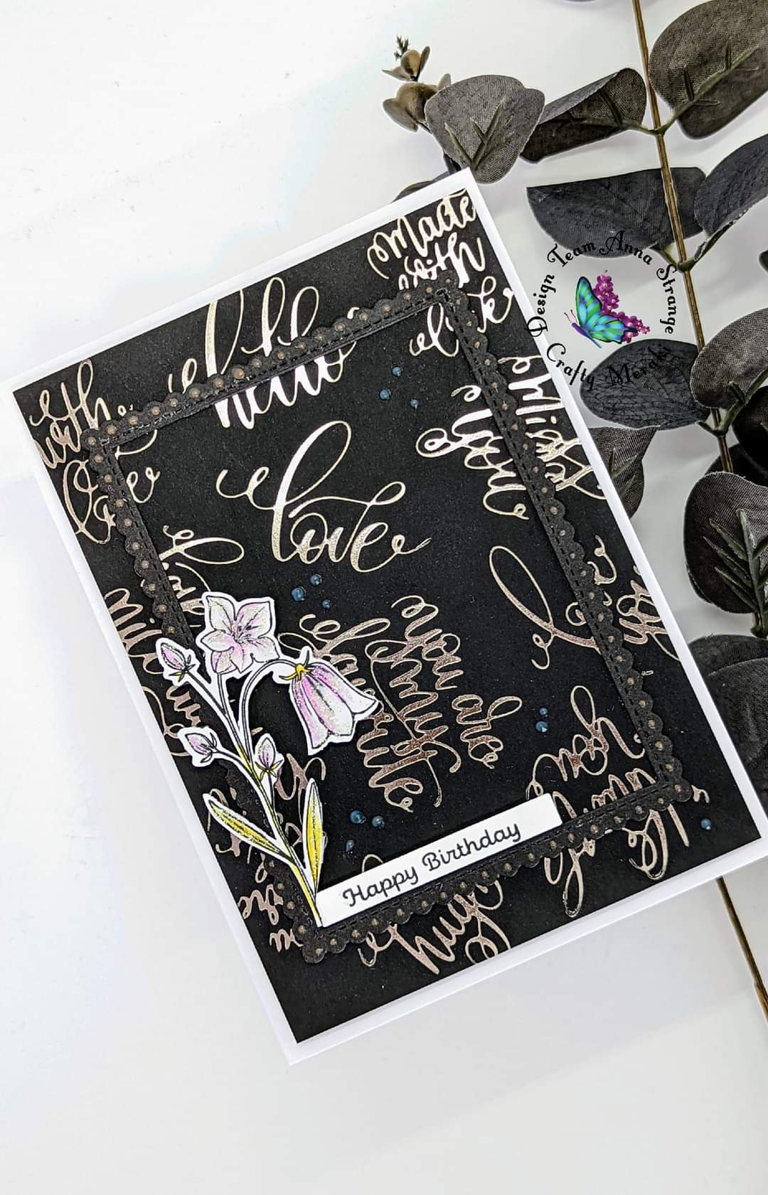 Crafty Meraki Handmade Love hot foil plate - Crafty Meraki