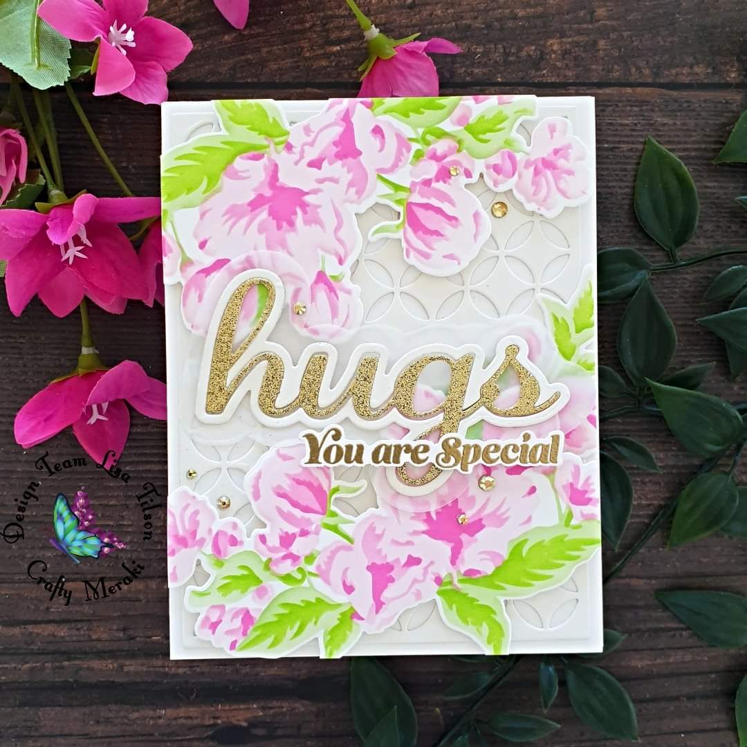 Crafty Meraki You Inspire Me Layering Stencil set - Crafty Meraki