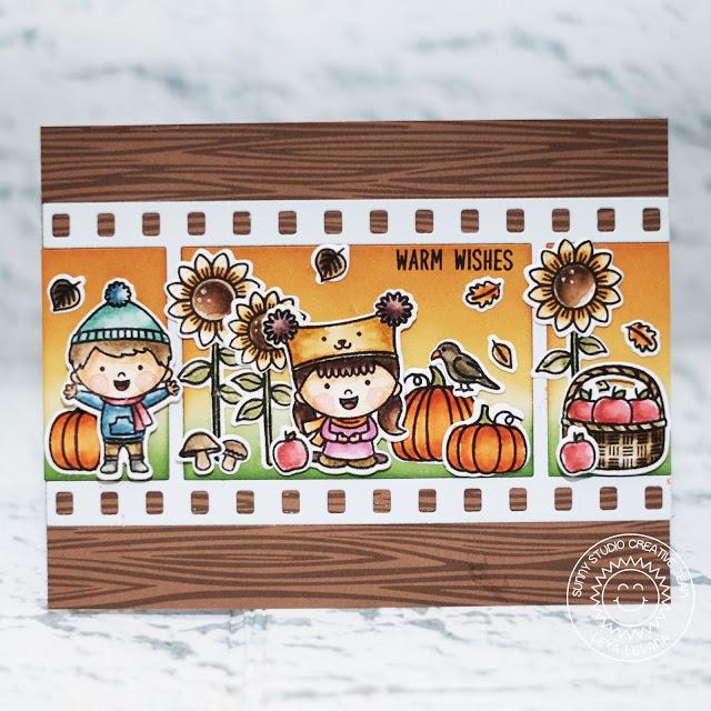 Sunny Studio Fall Kiddos Stamps - Crafty Meraki