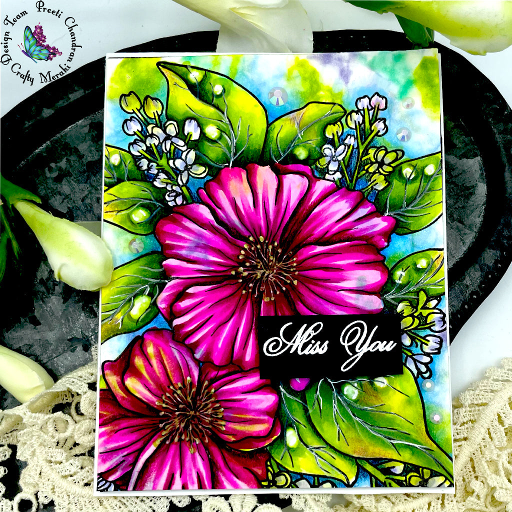 Crafty Meraki Love Forever Stamp set - Crafty Meraki