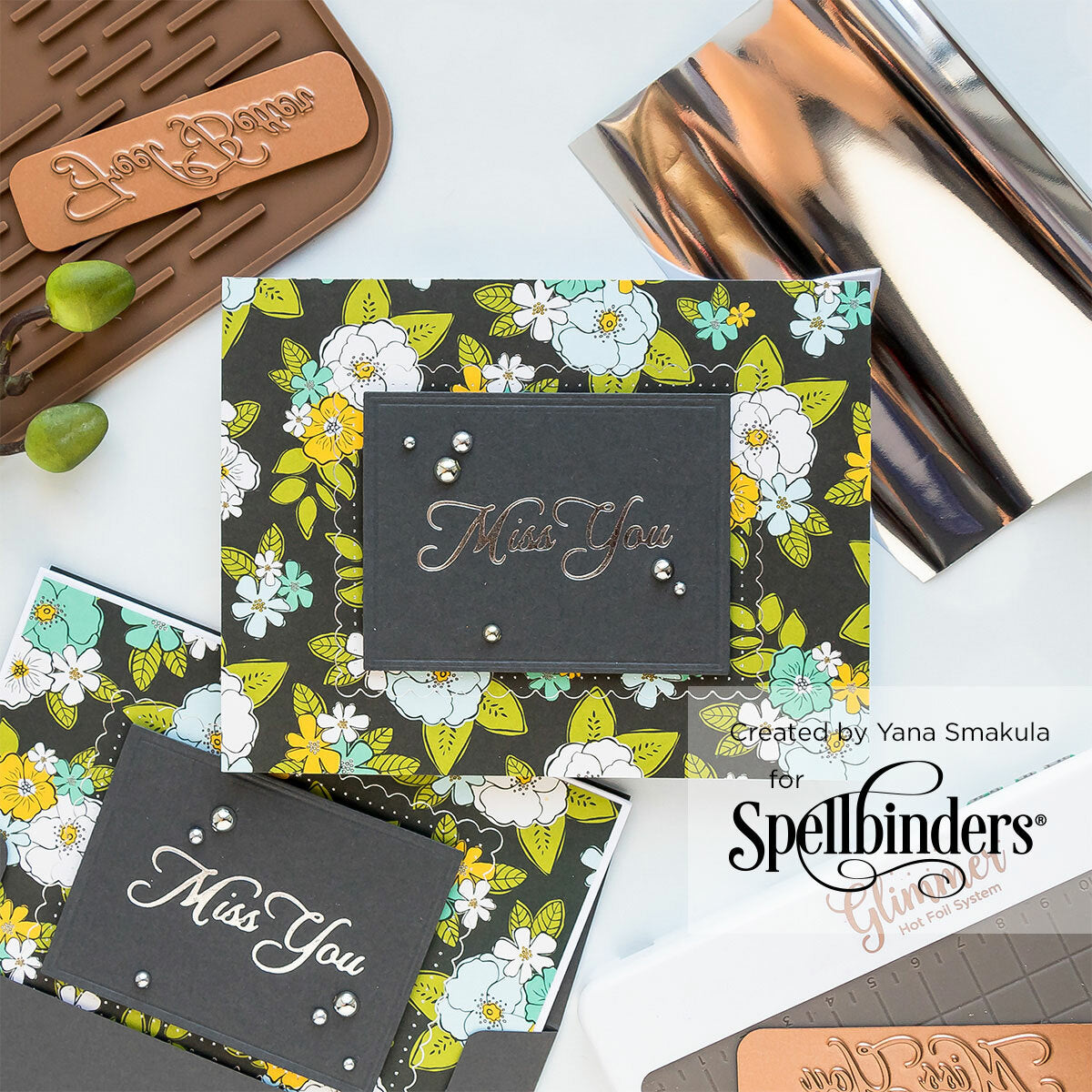 Spellbinders Glimmer Hot Foil Roll - Silver - Crafty Meraki