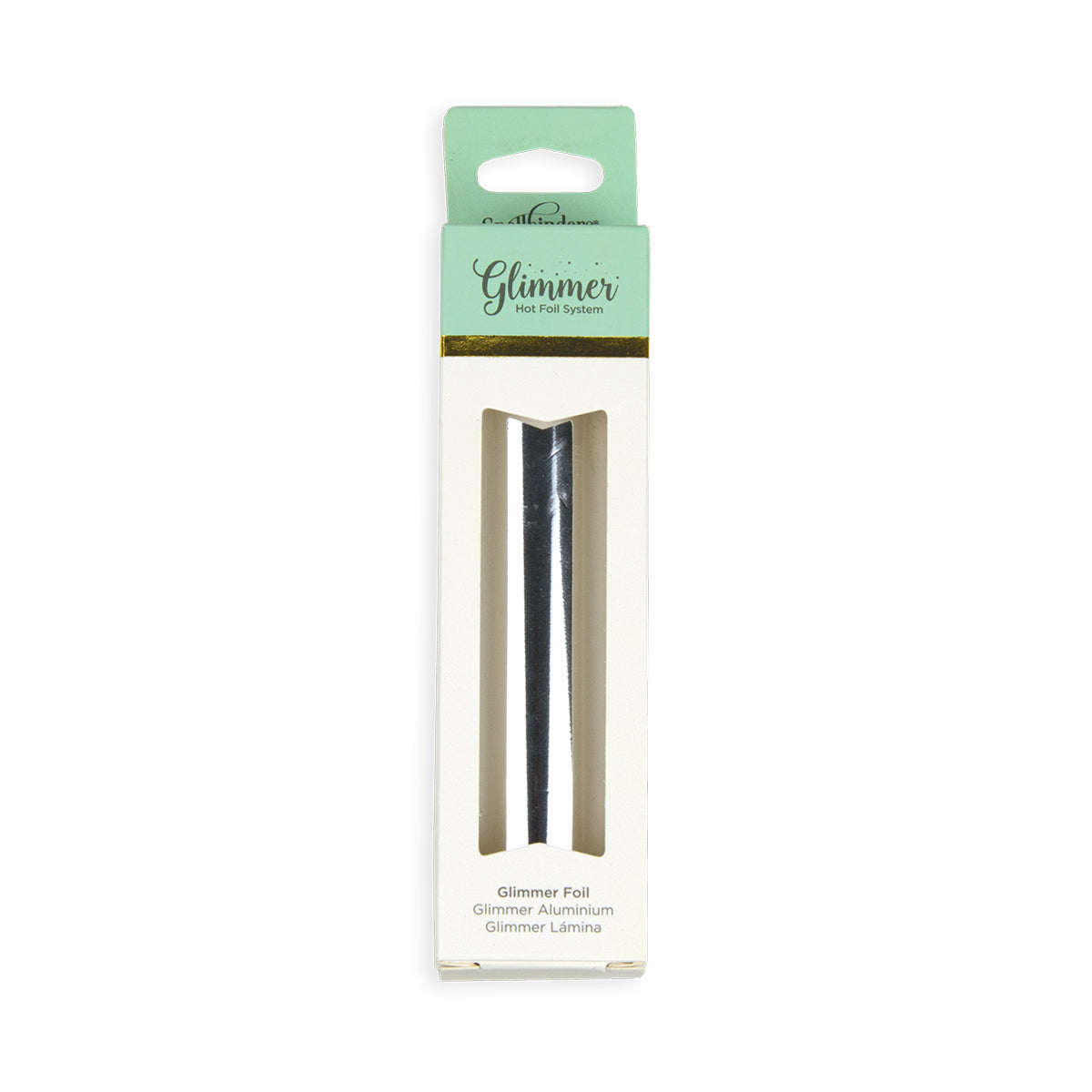 Spellbinders Glimmer Hot Foil Roll - Silver - Crafty Meraki