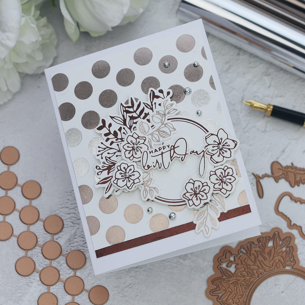 Glimmer Hot Foil Roll - Pewter - Crafty Meraki