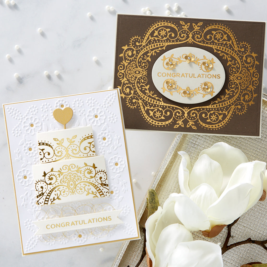 Glimmer Hot Foil Roll - Polished Brass - Crafty Meraki