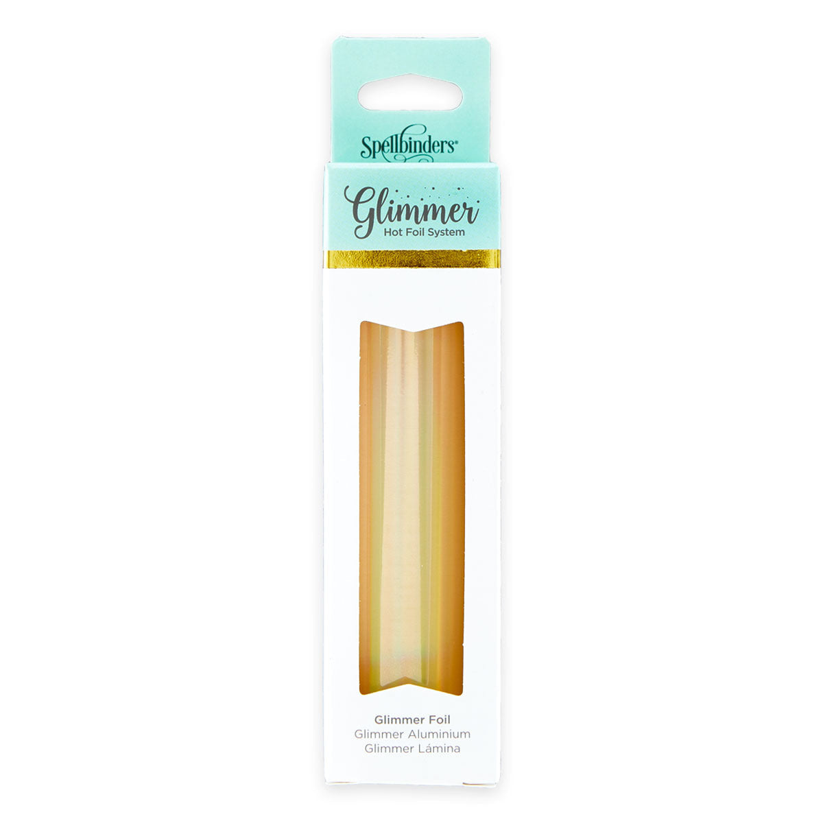 Spellbinders Glimmer Hot Foil Roll - Aura - Crafty Meraki