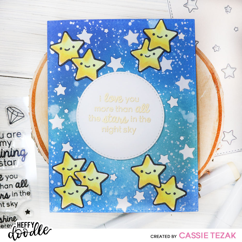Crafty Meraki Heffy Doodle Collaboration Superstar stamp set - Crafty Meraki
