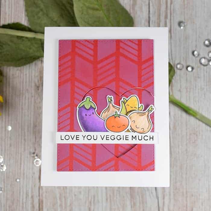 Heffy Doodle Slants Vs Rhombies Stencil - Crafty Meraki