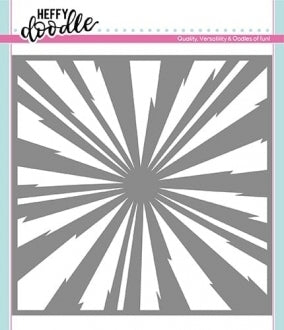 Heffy Doodle Zapp Attack Stencil - Crafty Meraki