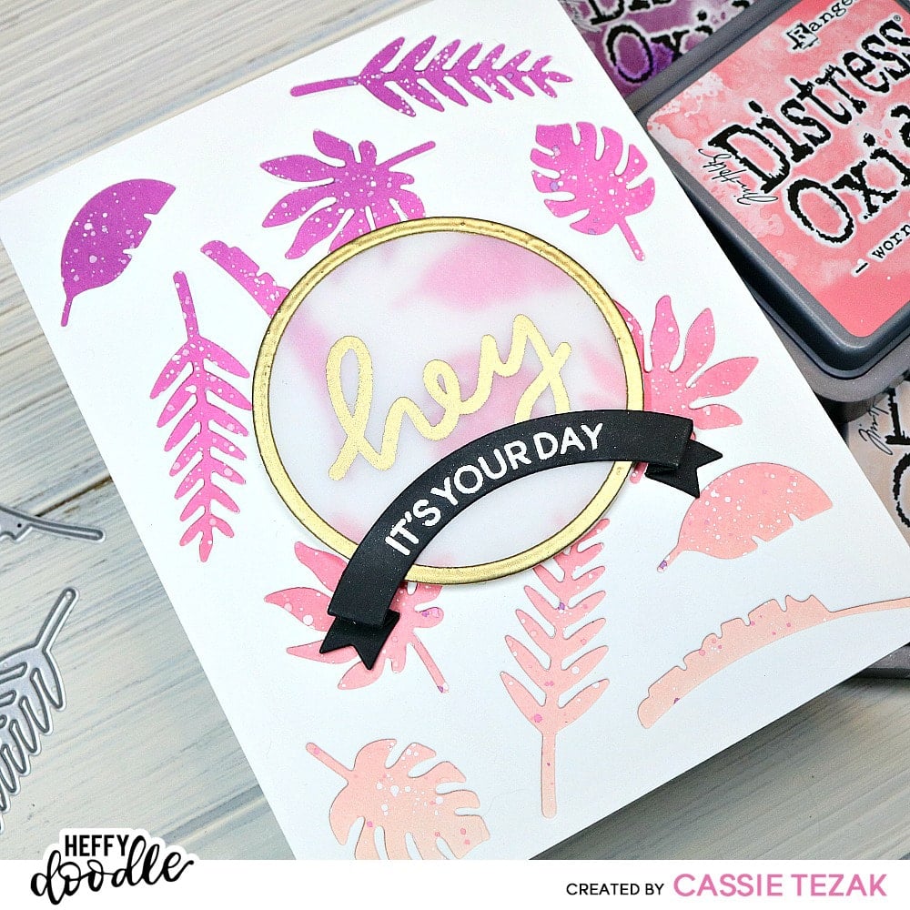 Heffy Doodle Skinny Circle Frames Dies - Crafty Meraki