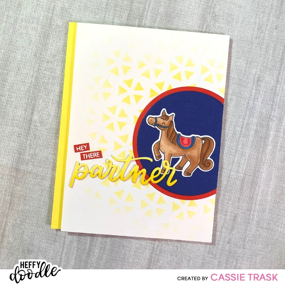 Heffy Doodle Skinny Circle Frames Dies - Crafty Meraki