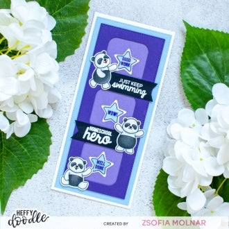 Heffy Doodle Homeschool Hero Stamps - Crafty Meraki