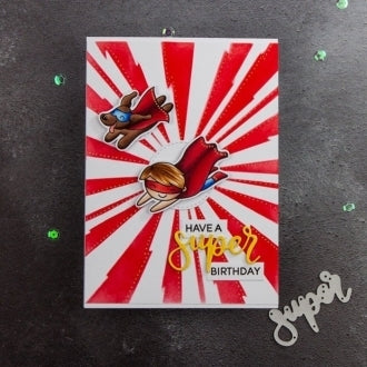 Heffy Doodle Zapp Attack Stencil - Crafty Meraki