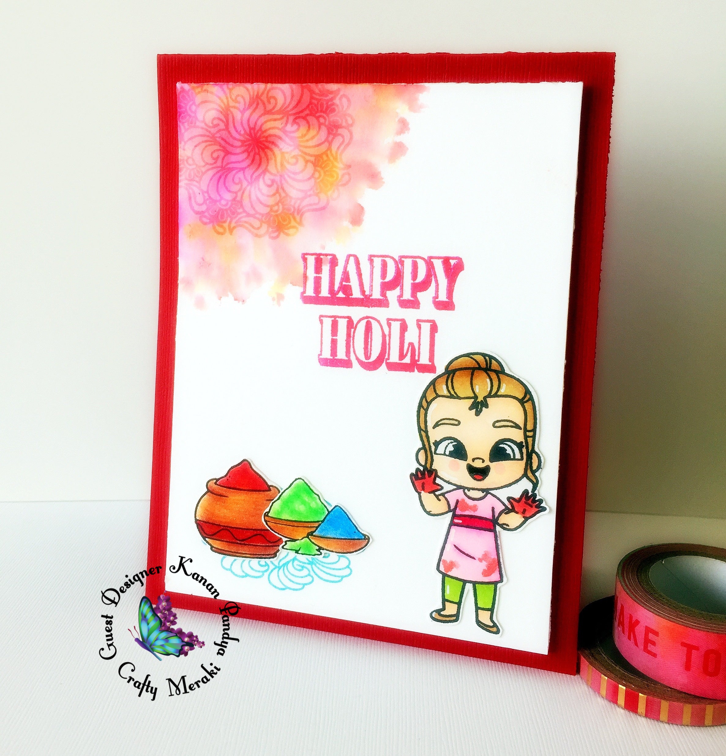 Crafty Meraki Holi Hai stamp set - Crafty Meraki