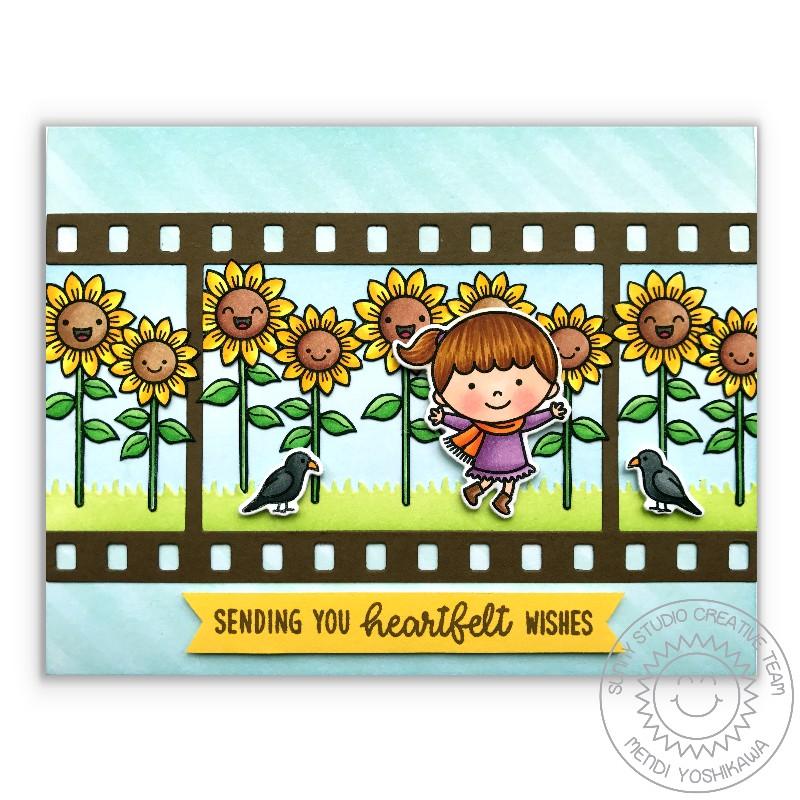 Sunny Studio Fall Kiddos Stamps - Crafty Meraki