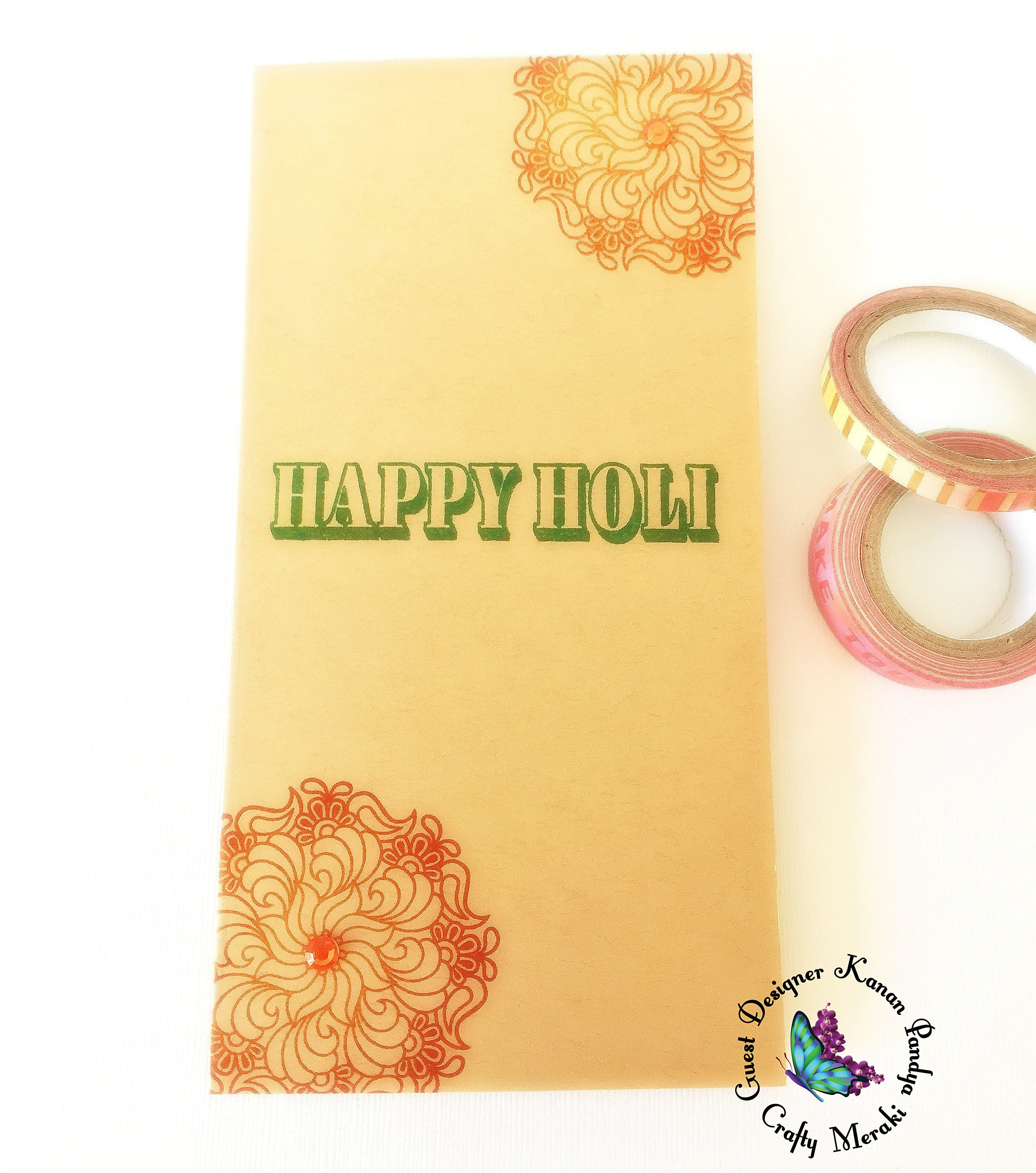 Crafty Meraki Happy Ugadi stamp set - Crafty Meraki