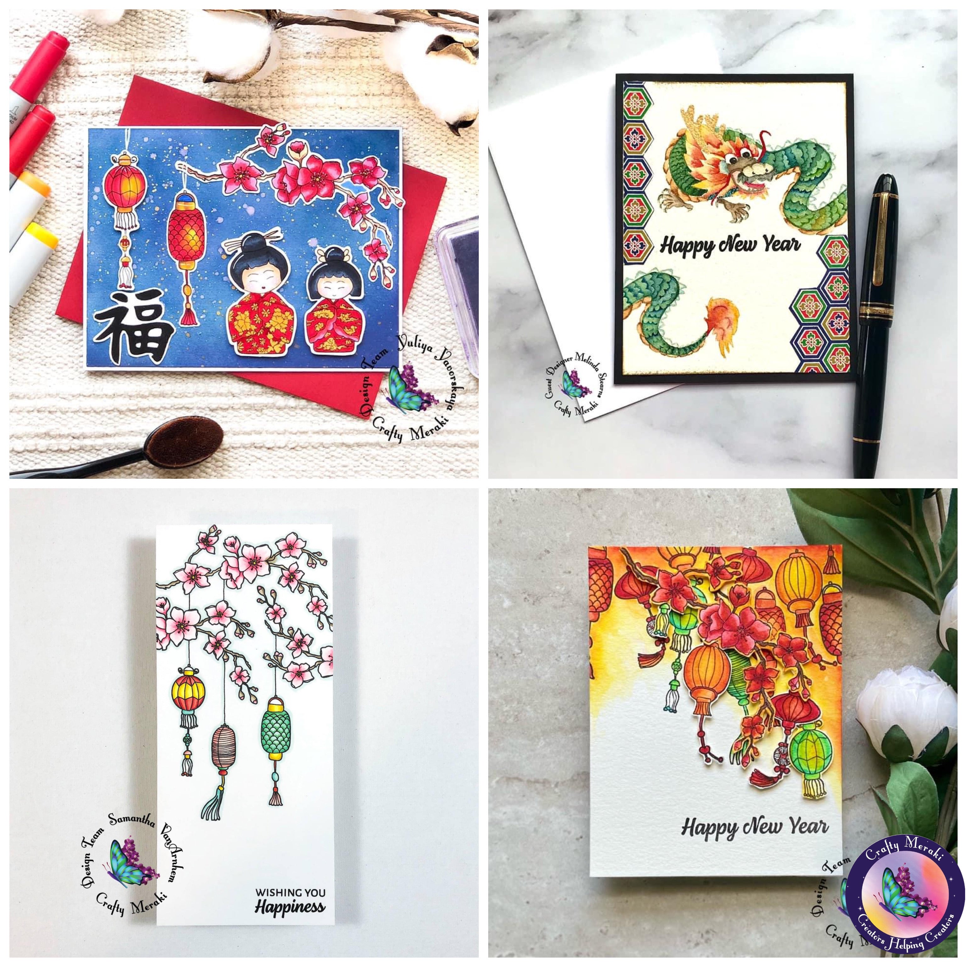 Crafty Meraki Year of the Ox coordinating dies - Crafty Meraki