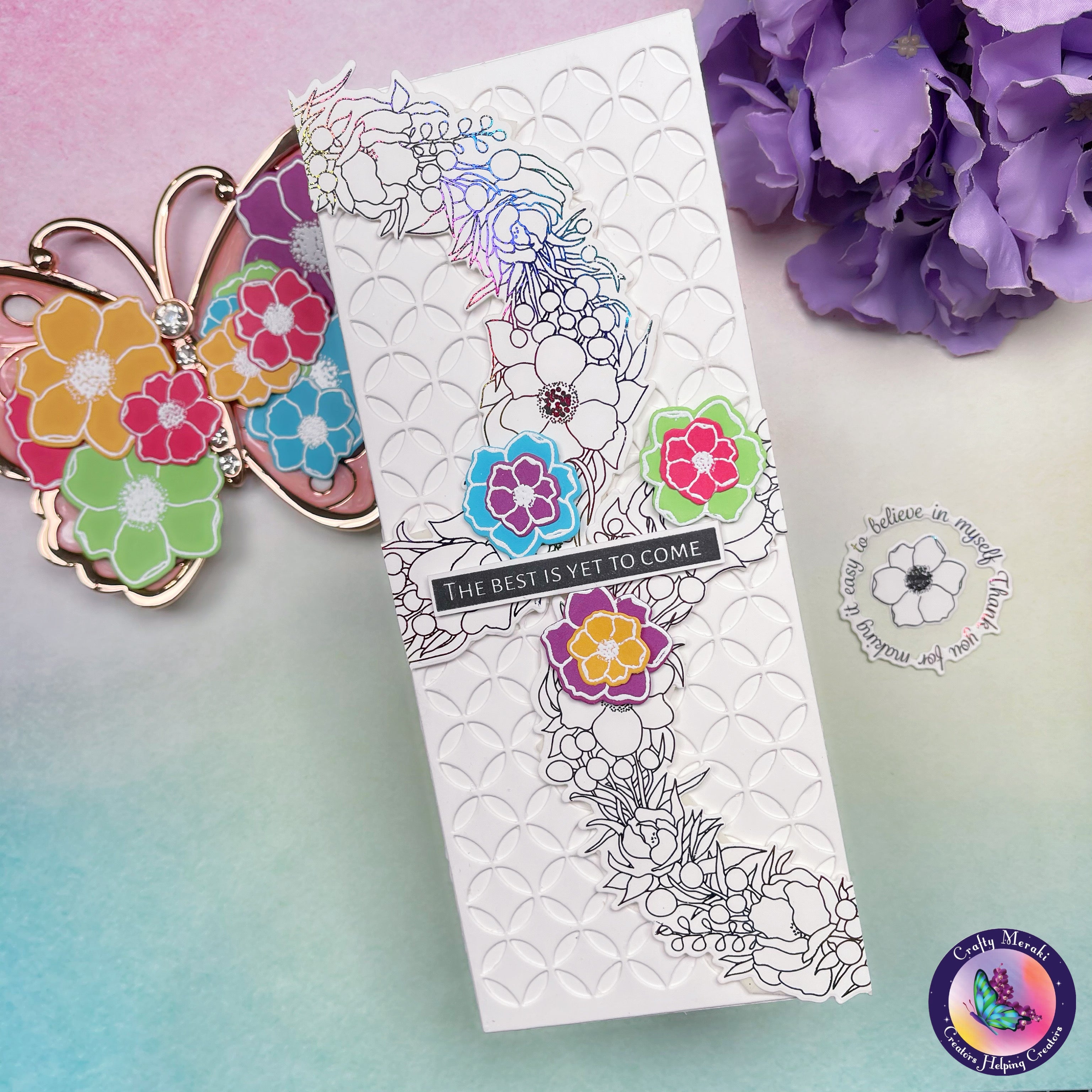 Crafty Meraki Craft-A-Round Slimline die - Crafty Meraki