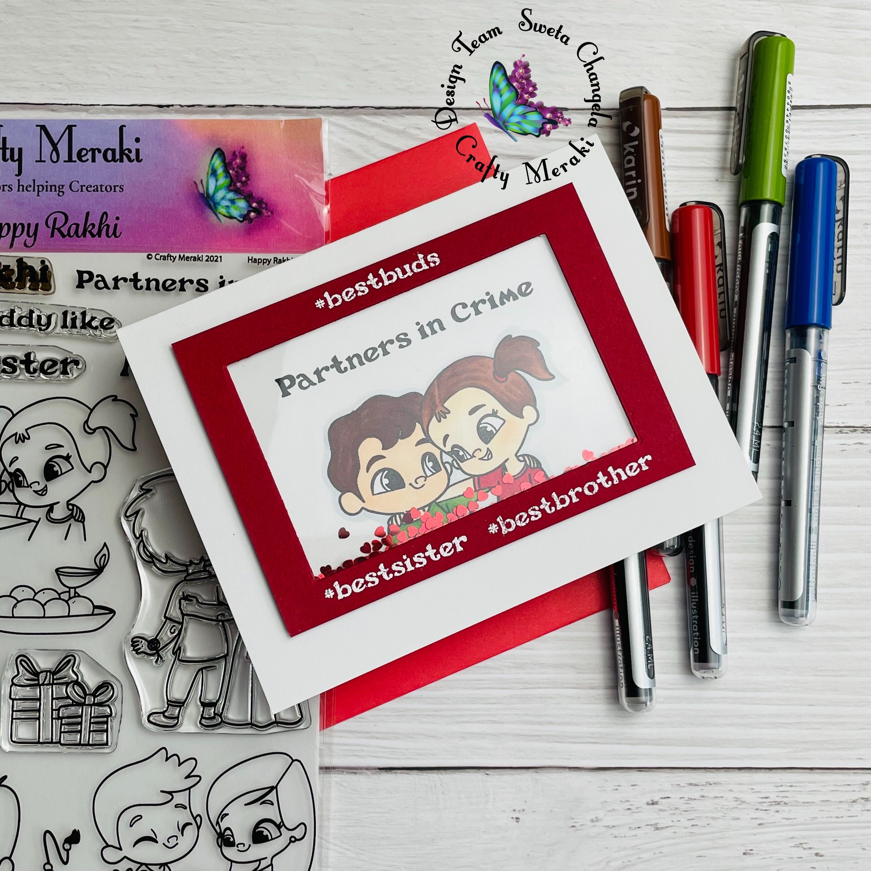 Crafty Meraki Happy Rakhi Meraki Para-Dies - Crafty Meraki