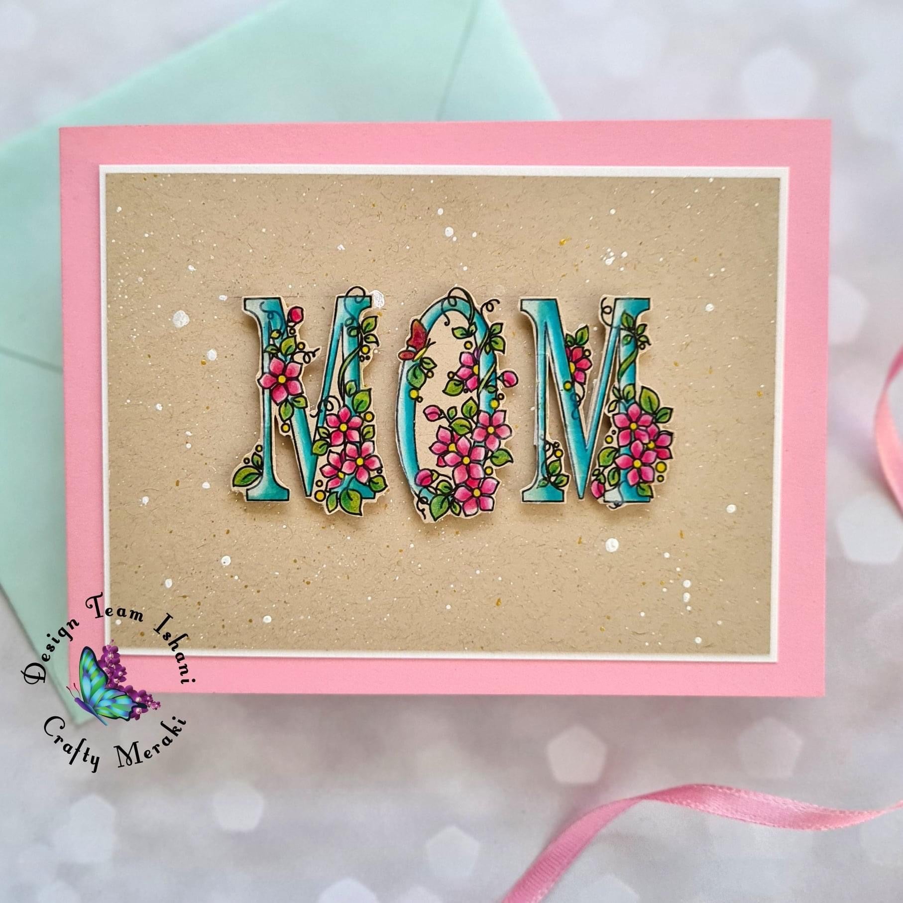 Crafty Meraki Love You Mom Stamp set - Crafty Meraki