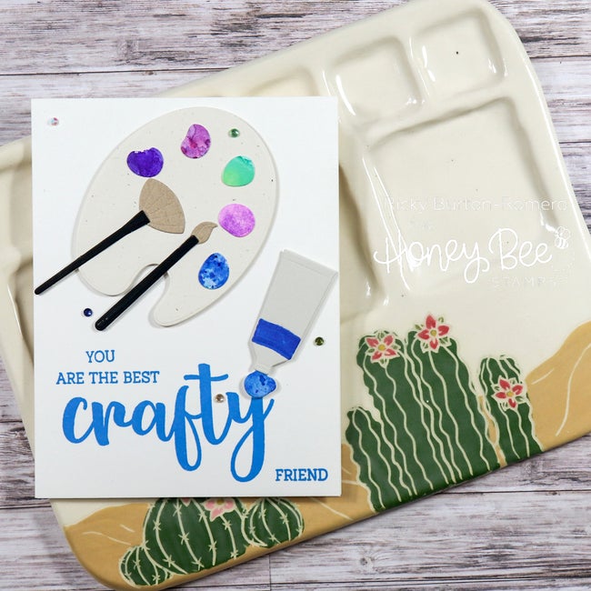 Honey Bee Stamps Paint And Palette | Honey Cuts - Crafty Meraki