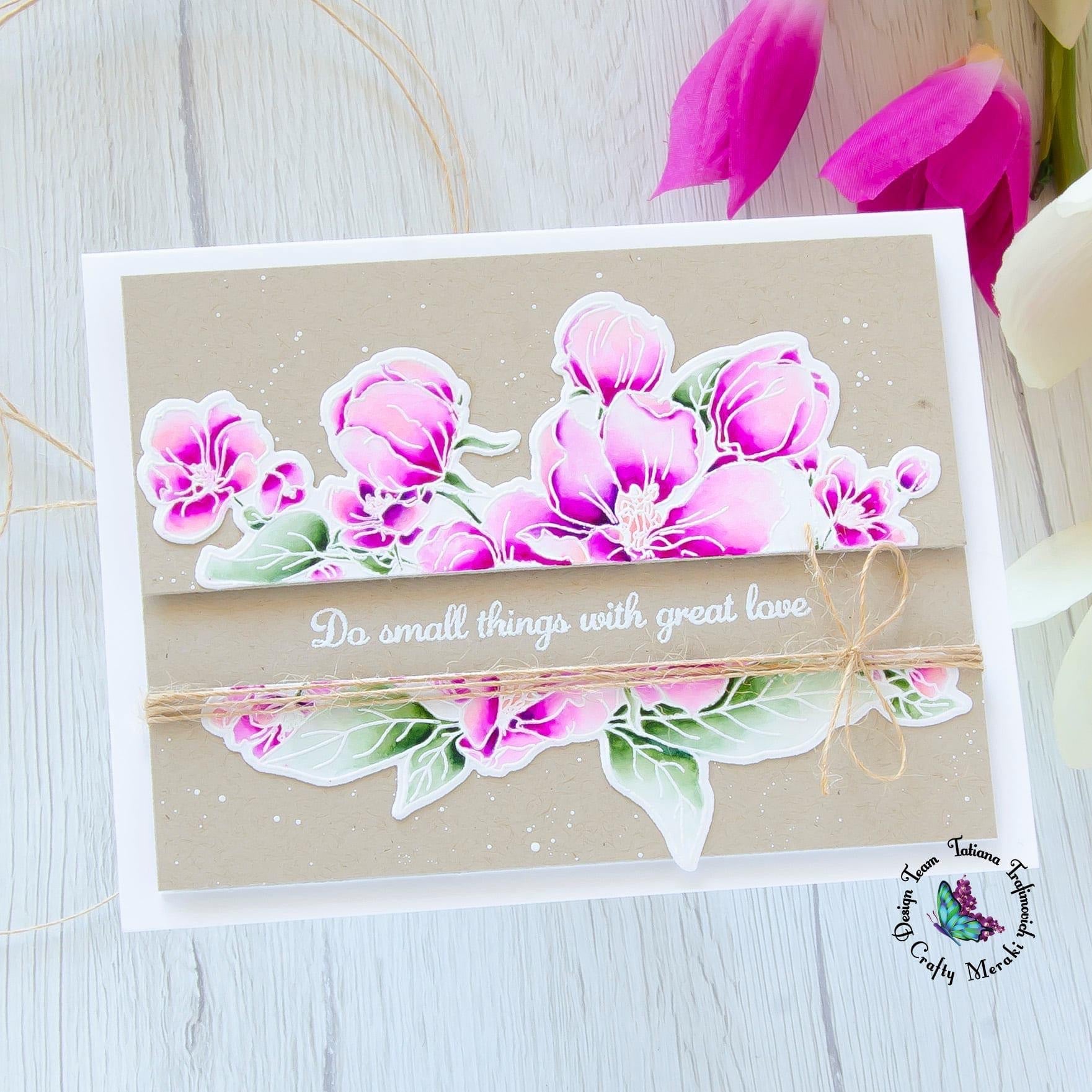 Crafty Meraki You Inspire Me Stamp set - Crafty Meraki