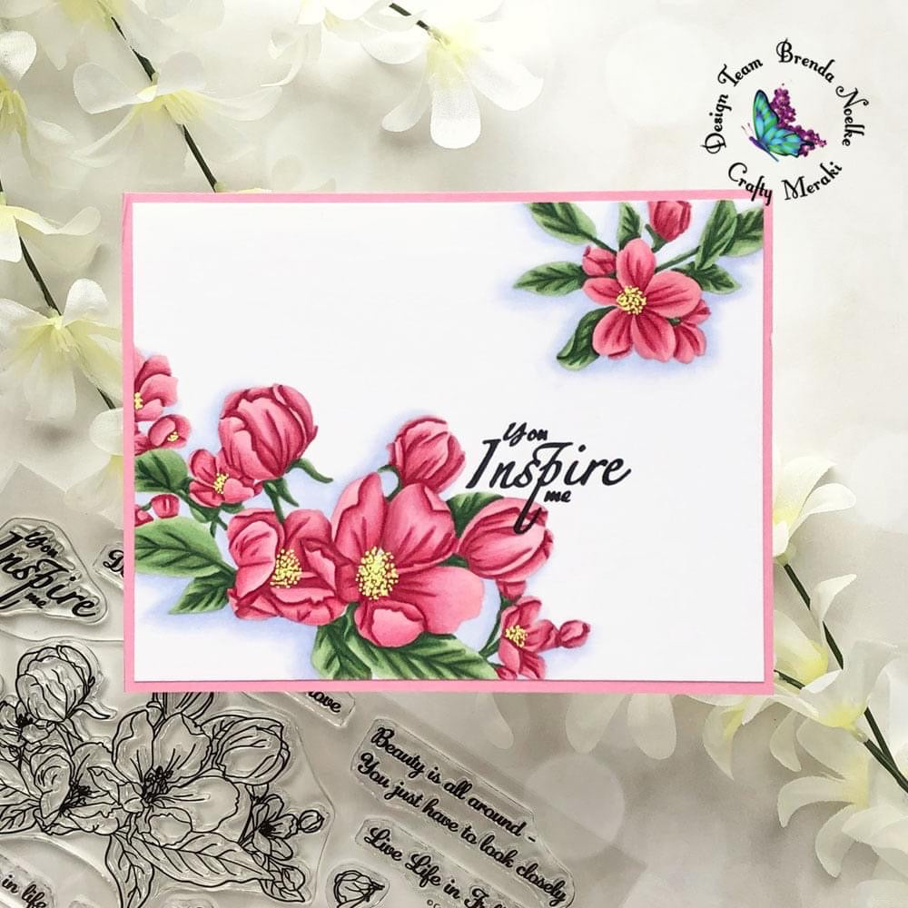 Crafty Meraki You Inspire Me Stamp set - Crafty Meraki