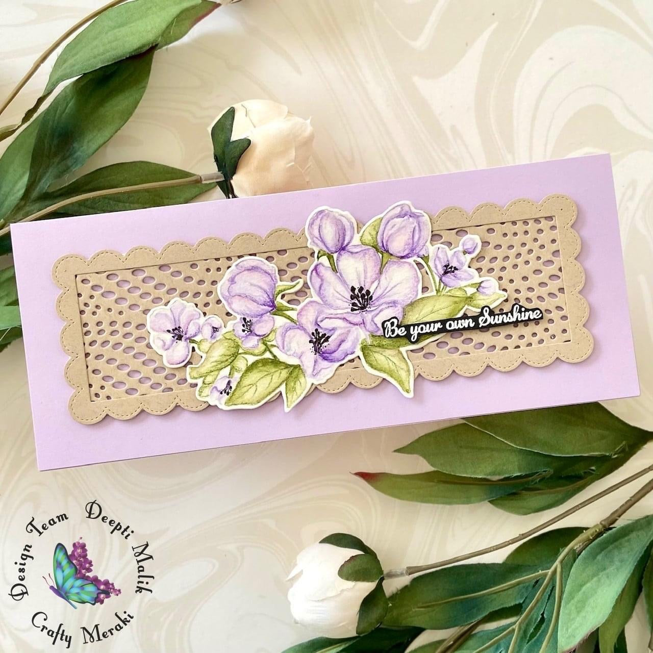 Crafty Meraki You Inspire Me Stamp set - Crafty Meraki
